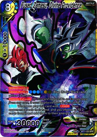 Fused Zamasu, Divine Providence (SPR) (BT7-123) [Assault of the Saiyans] | Fandemonia Ltd