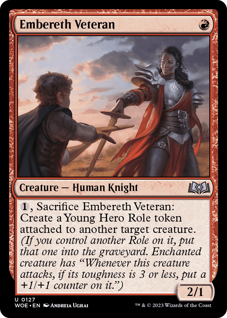 Embereth Veteran [Wilds of Eldraine] | Fandemonia Ltd