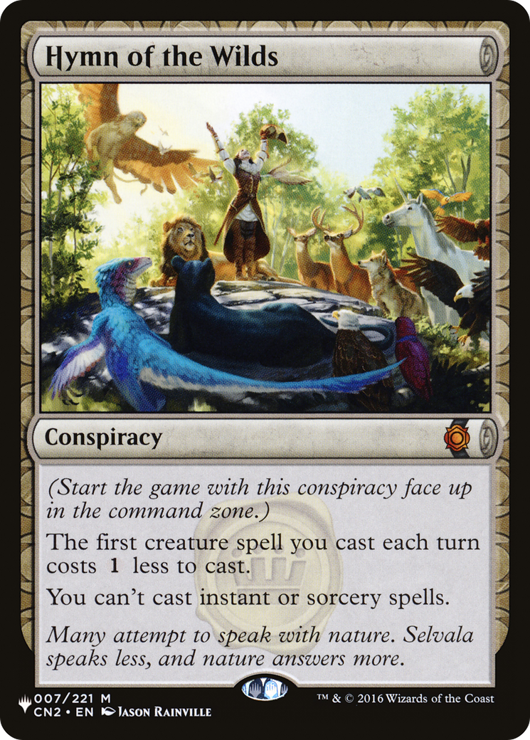 Hymn of the Wilds [The List] | Fandemonia Ltd