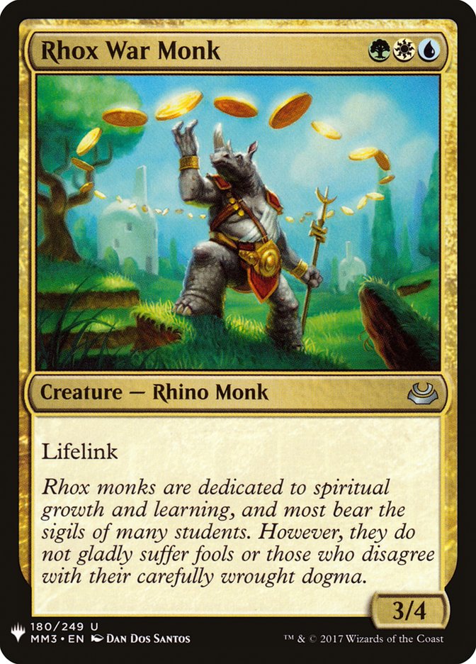 Rhox War Monk [Mystery Booster] | Fandemonia Ltd