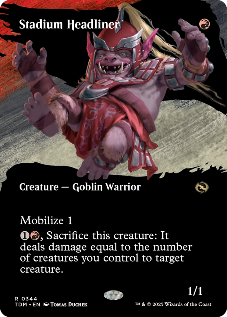 Stadium Headliner (Borderless) [Tarkir: Dragonstorm] | Fandemonia Ltd