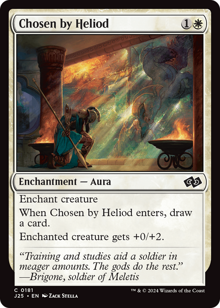 Chosen by Heliod [Foundations Jumpstart] | Fandemonia Ltd