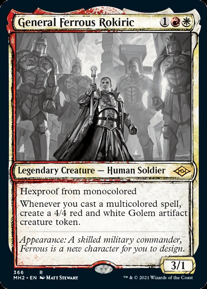 General Ferrous Rokiric (Sketch) [Modern Horizons 2] | Fandemonia Ltd