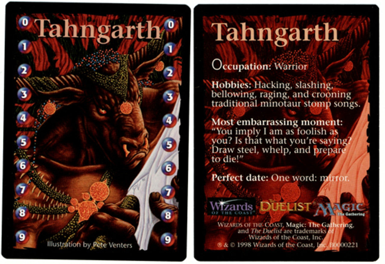 Tahngarth Life Counter Token [Media Promos] | Fandemonia Ltd