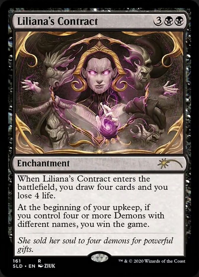 Liliana's Contract [Secret Lair Drop Series] | Fandemonia Ltd