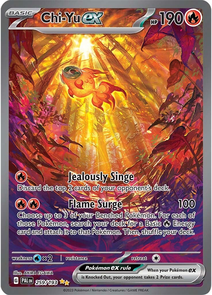 Chi-Yu ex (259/193) [Scarlet & Violet: Paldea Evolved] | Fandemonia Ltd