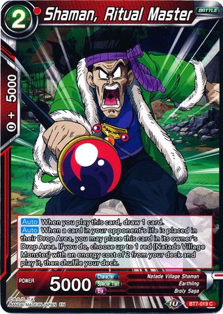 Shaman, Ritual Master (BT7-019) [Assault of the Saiyans] | Fandemonia Ltd