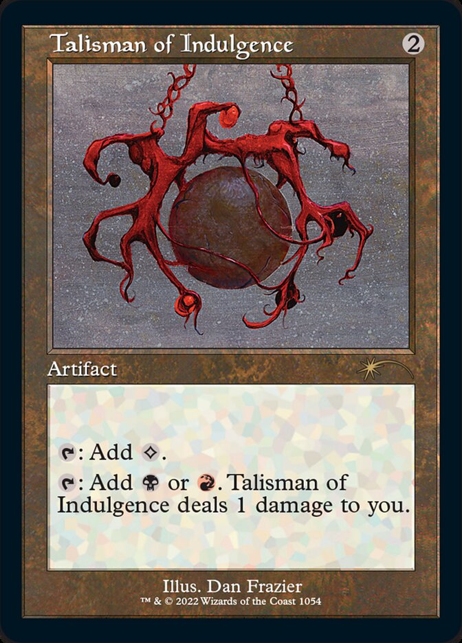 Talisman of Indulgence (Retro Frame) [Secret Lair Drop Series] | Fandemonia Ltd
