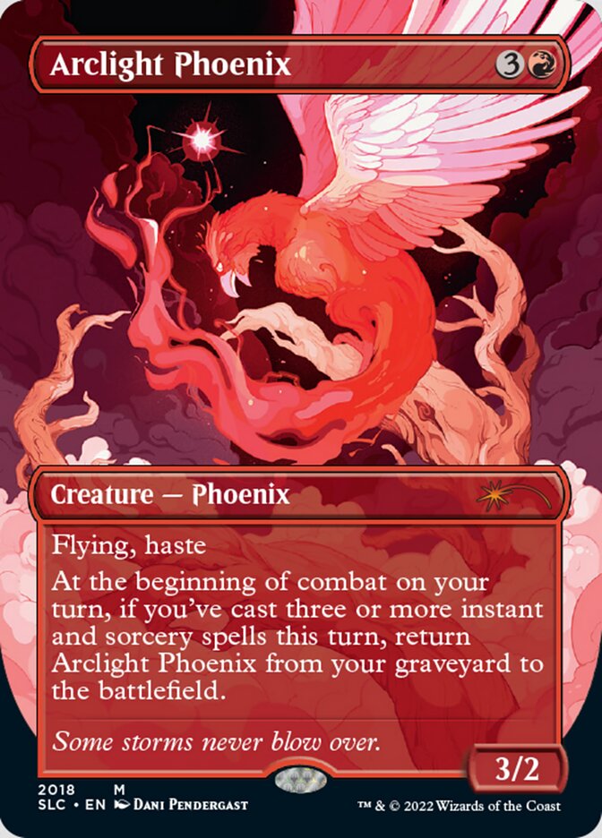 Arclight Phoenix (Borderless) [Secret Lair Countdown Kit] | Fandemonia Ltd
