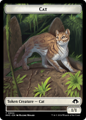 Phyrexian Germ // Cat Double-Sided Token [Modern Horizons 3 Tokens] | Fandemonia Ltd
