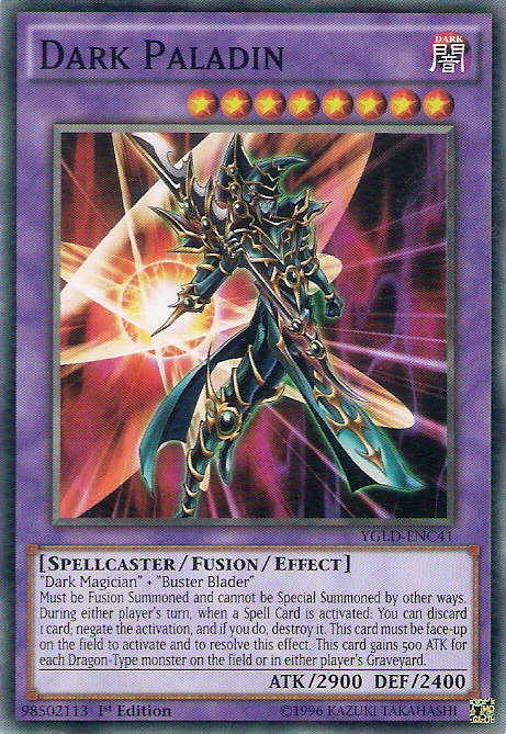 Dark Paladin [YGLD-ENC41] Common | Fandemonia Ltd