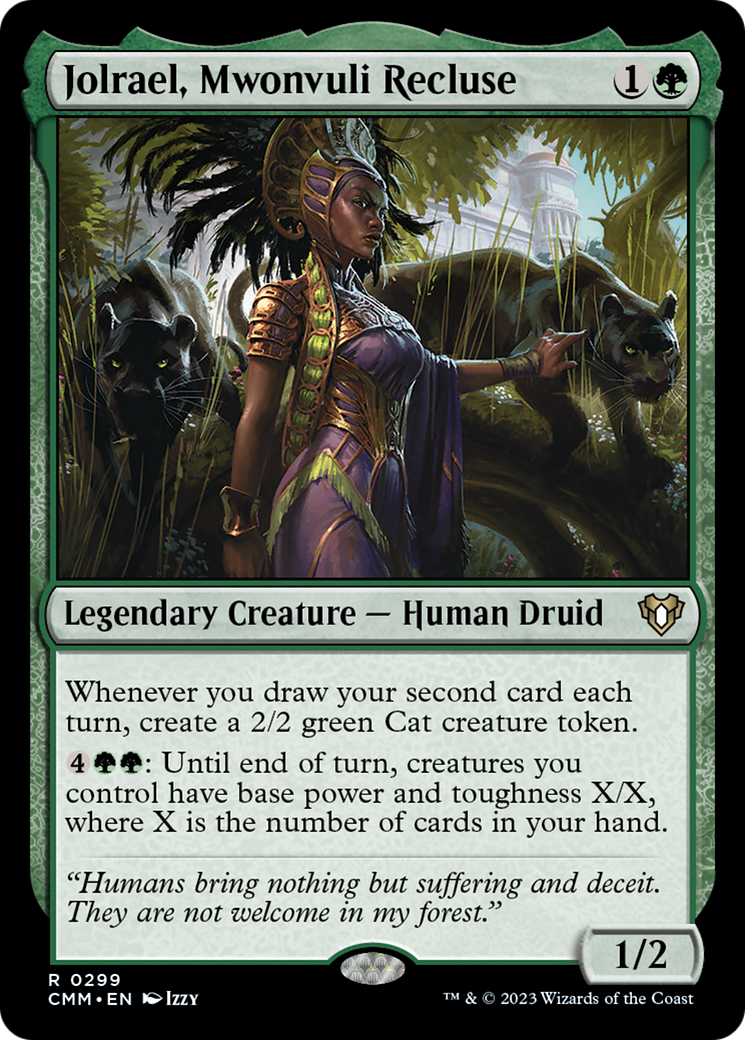 Jolrael, Mwonvuli Recluse [Commander Masters] | Fandemonia Ltd