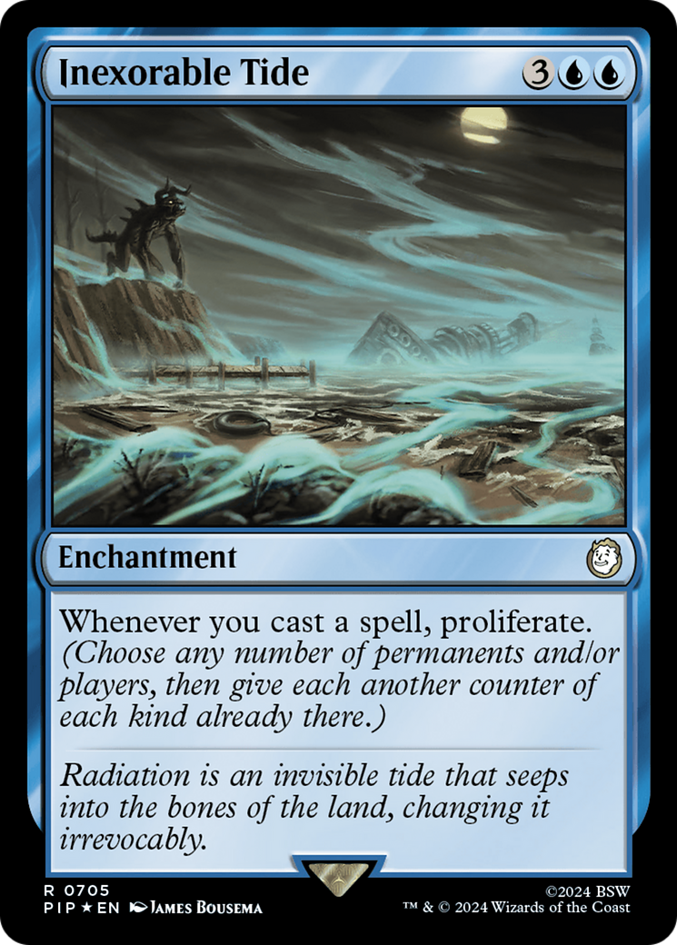 Inexorable Tide (Surge Foil) [Fallout] | Fandemonia Ltd