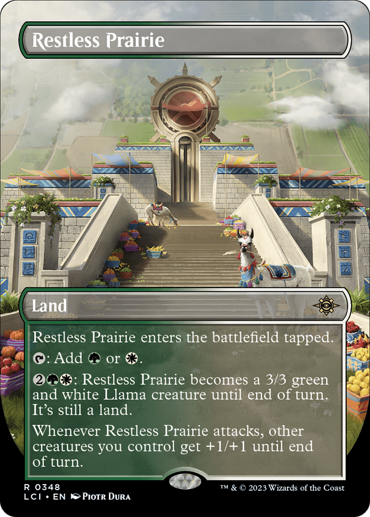 Restless Prairie (Borderless) [The Lost Caverns of Ixalan] | Fandemonia Ltd