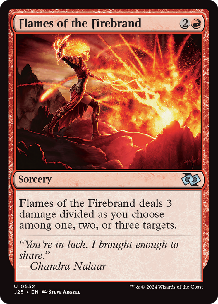 Flames of the Firebrand [Foundations Jumpstart] | Fandemonia Ltd