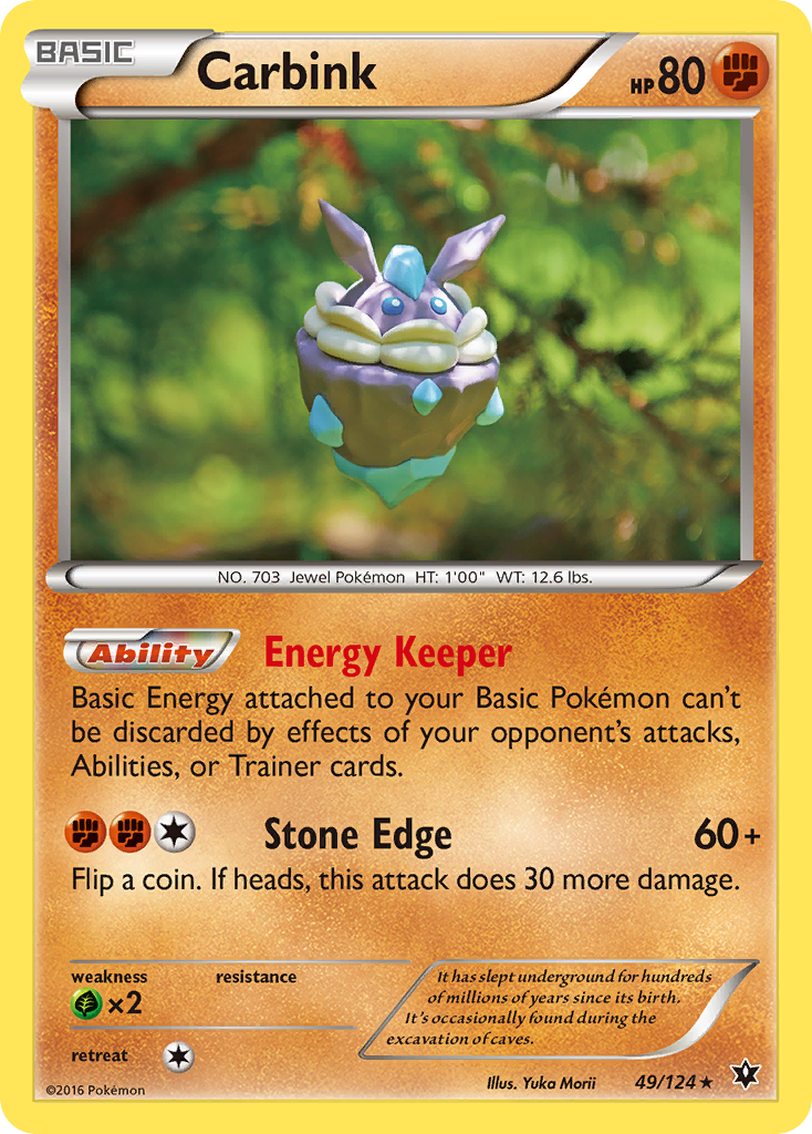 Carbink (49/124) [XY: Fates Collide] | Fandemonia Ltd