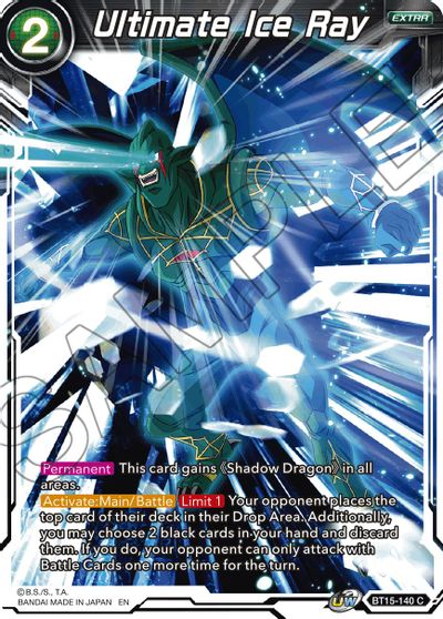 Ultimate Ice Ray (BT15-140) [Saiyan Showdown] | Fandemonia Ltd
