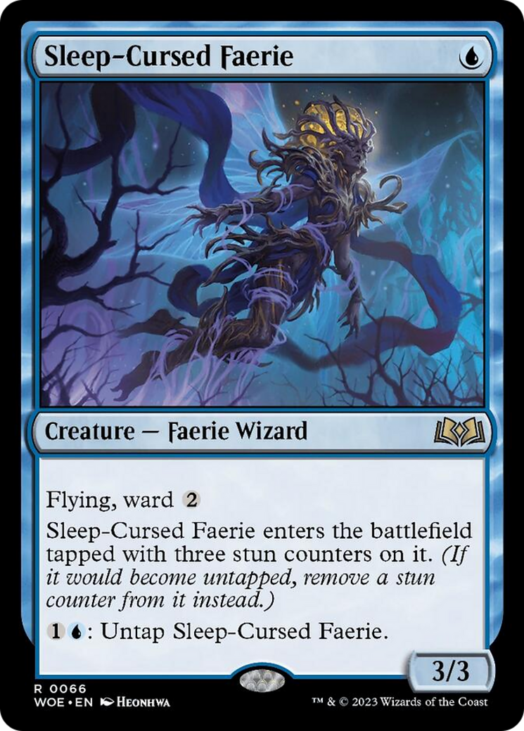 Sleep-Cursed Faerie [Wilds of Eldraine] | Fandemonia Ltd