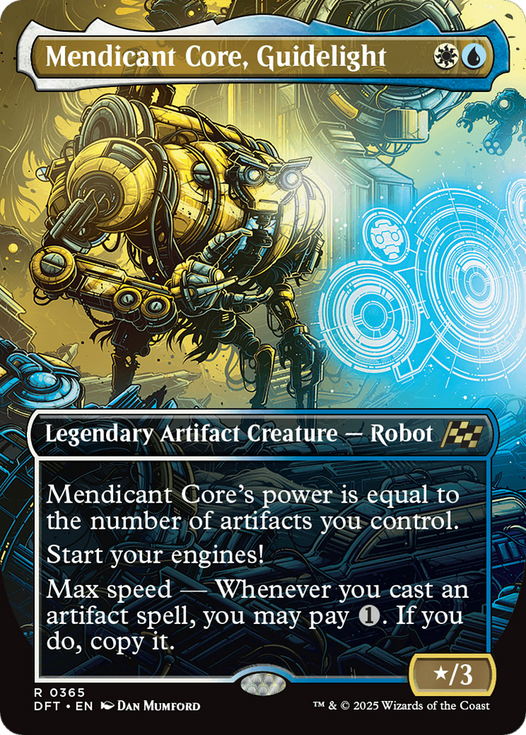 Mendicant Core, Guidelight (Borderless) [Aetherdrift] | Fandemonia Ltd