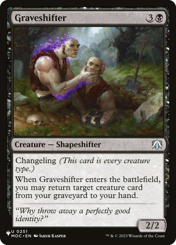 Graveshifter [The List] | Fandemonia Ltd