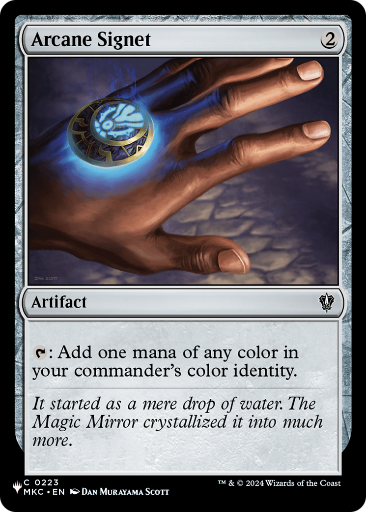 Arcane Signet (MKC) [The List] | Fandemonia Ltd