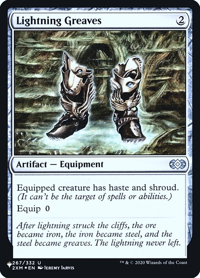 Lightning Greaves [Secret Lair: Heads I Win, Tails You Lose] | Fandemonia Ltd
