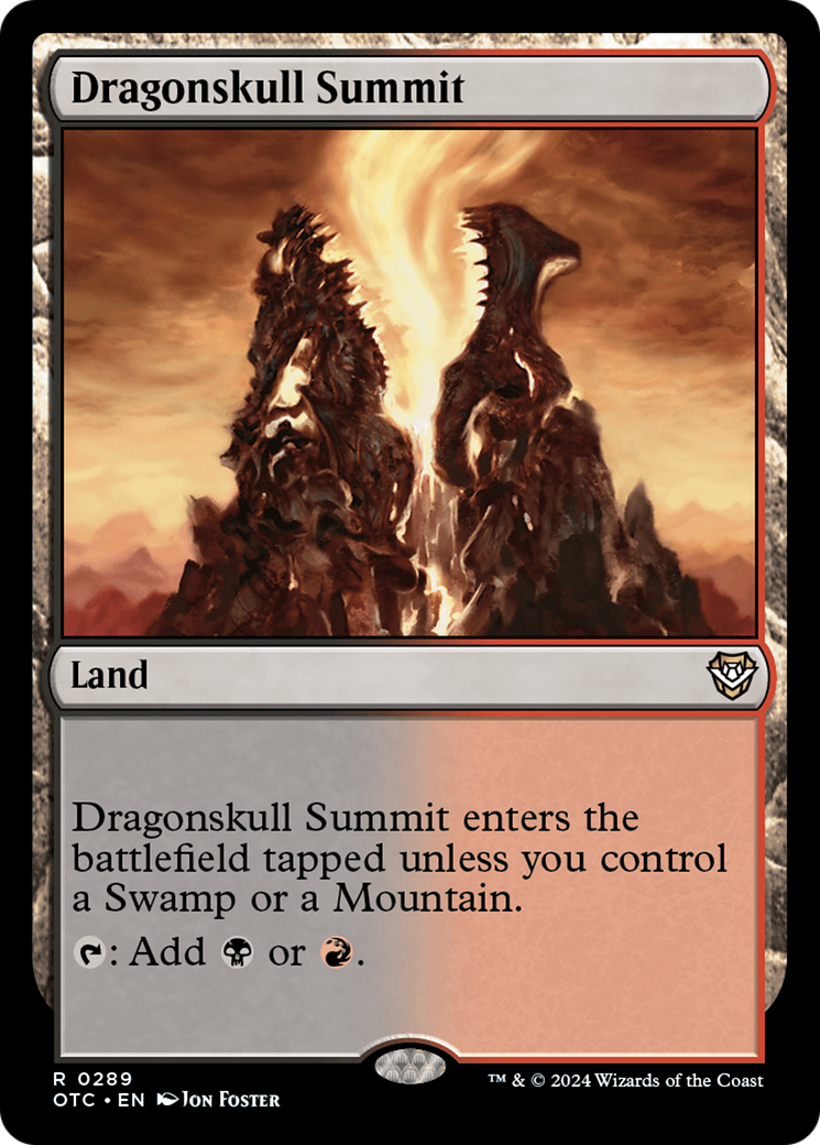 Dragonskull Summit [Outlaws of Thunder Junction Commander] | Fandemonia Ltd