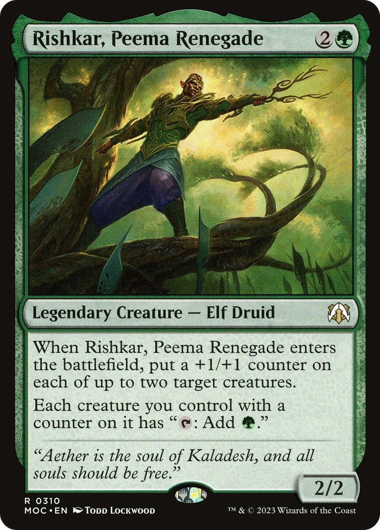 Rishkar, Peema Renegade [March of the Machine Commander] | Fandemonia Ltd