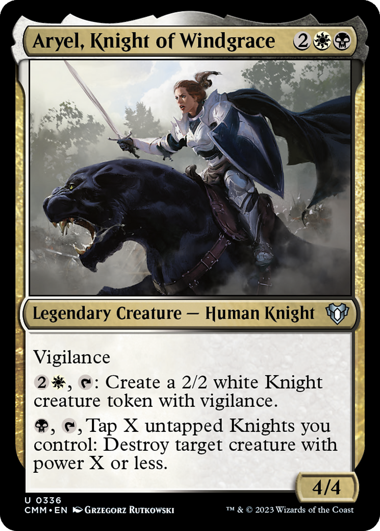 Aryel, Knight of Windgrace [Commander Masters] | Fandemonia Ltd