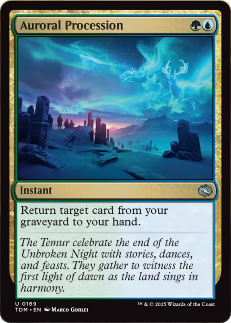 Auroral Procession [Tarkir: Dragonstorm] | Fandemonia Ltd