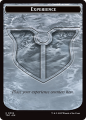 Experience // Treasure Double-Sided Token [Tarkir: Dragonstorm Commander Tokens] | Fandemonia Ltd