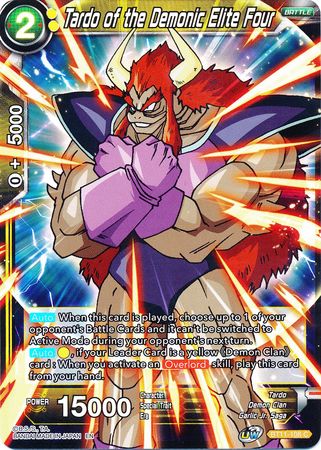 Tardo of the Demonic Elite Four (BT11-108) [Vermilion Bloodline] | Fandemonia Ltd