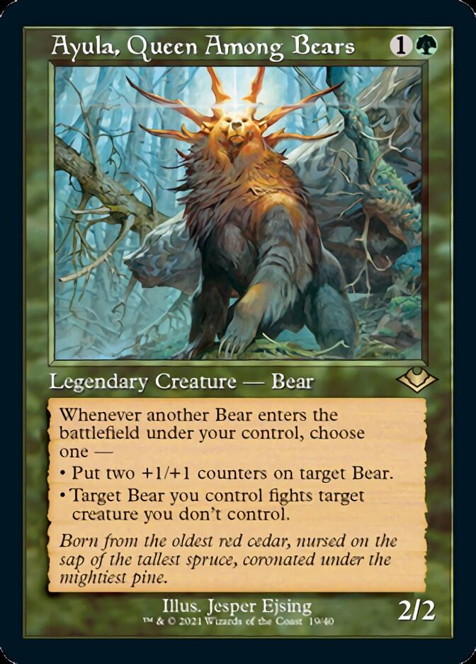 Ayula, Queen Among Bears (Retro) [Modern Horizons] | Fandemonia Ltd