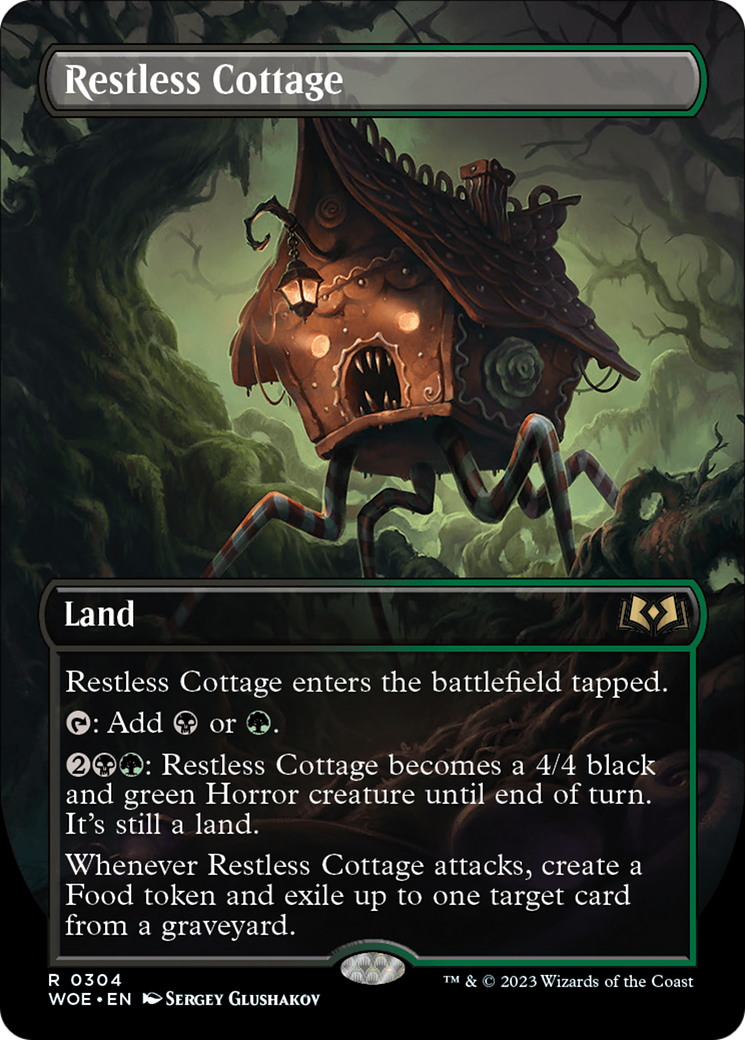 Restless Cottage (Borderless Alternate Art) [Wilds of Eldraine] | Fandemonia Ltd