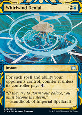 Whirlwind Denial (Foil Etched) [Strixhaven: Mystical Archive] | Fandemonia Ltd