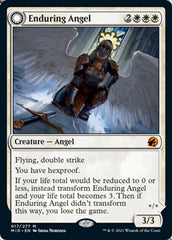 Enduring Angel // Angelic Enforcer [Innistrad: Midnight Hunt] | Fandemonia Ltd