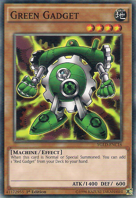 Green Gadget [YGLD-ENC16] Common | Fandemonia Ltd