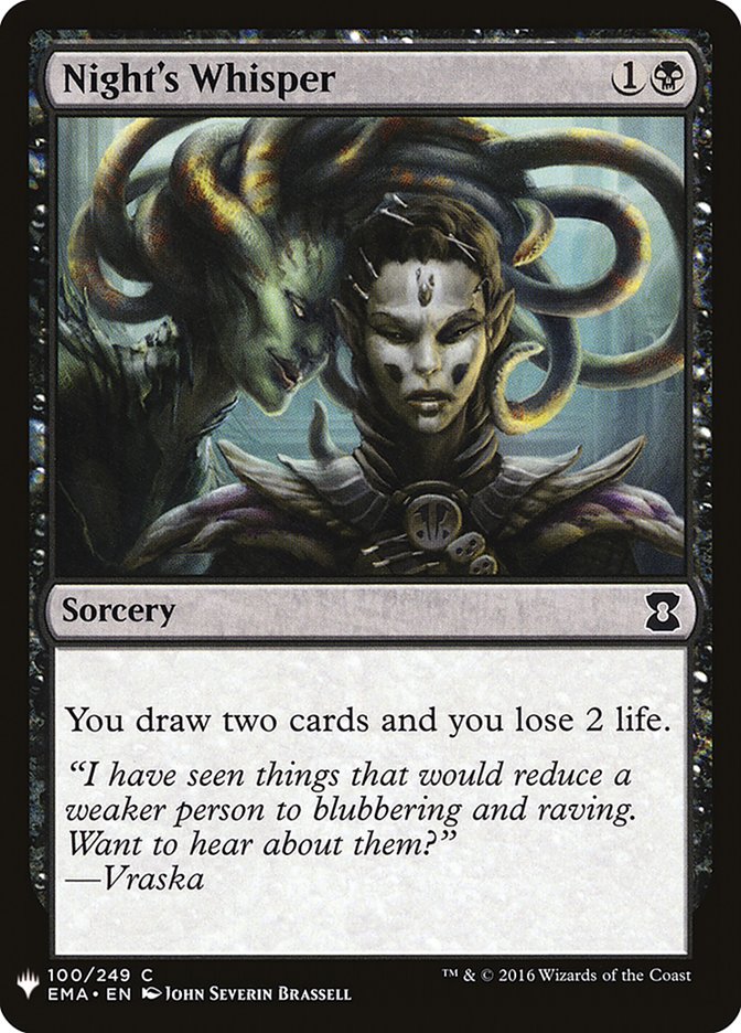 Night's Whisper [Mystery Booster] | Fandemonia Ltd