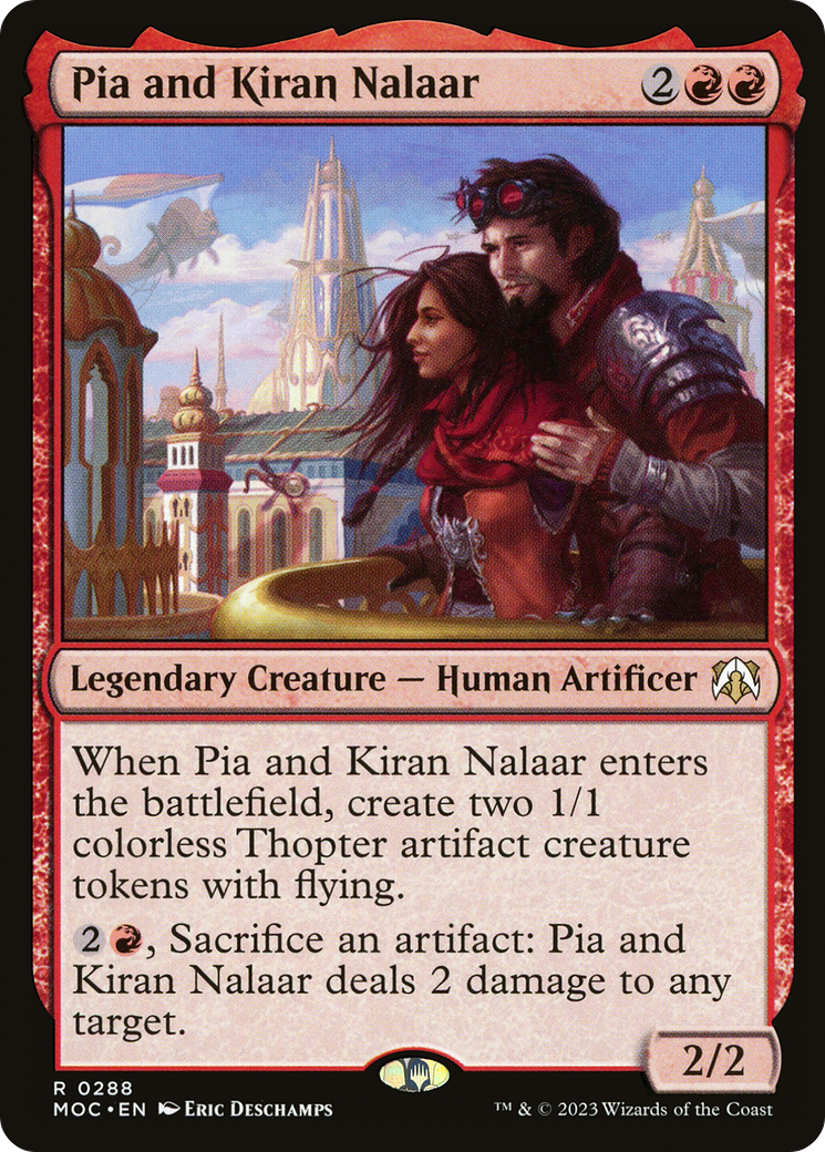 Pia and Kiran Nalaar [March of the Machine Commander] | Fandemonia Ltd