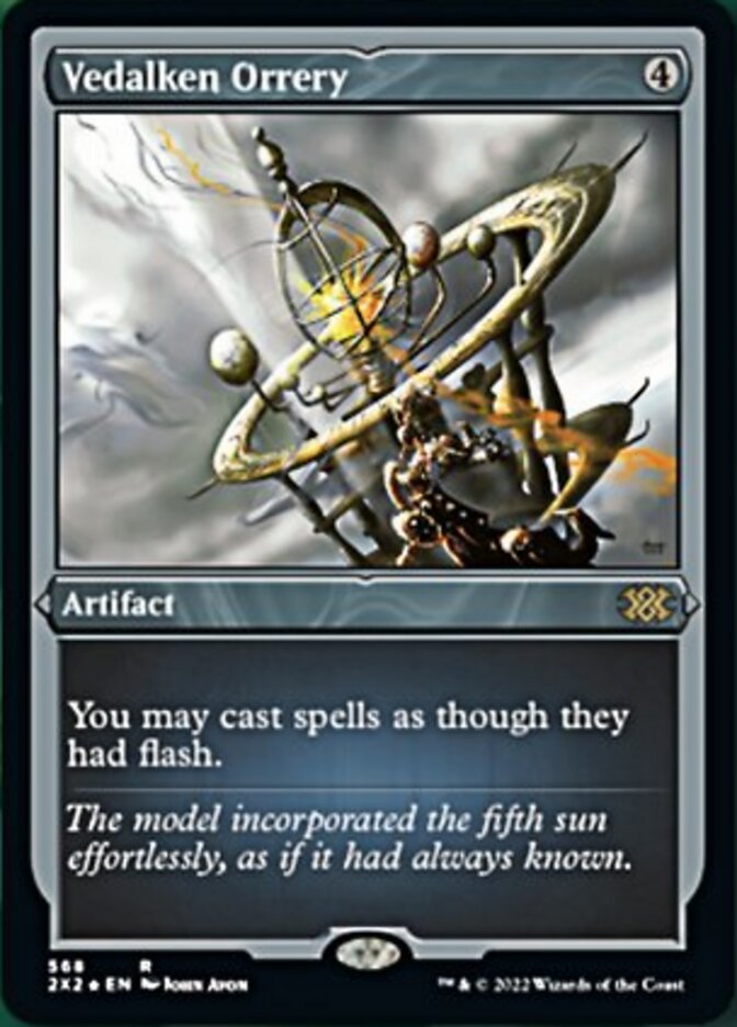 Vedalken Orrery (Foil Etched) [Double Masters 2022] | Fandemonia Ltd
