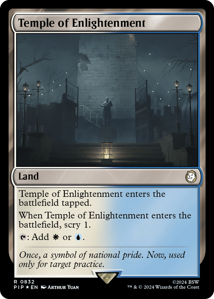 Temple of Enlightenment (Surge Foil) [Fallout] | Fandemonia Ltd