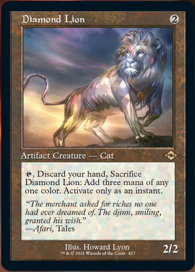 Diamond Lion (Retro) [Modern Horizons 2] | Fandemonia Ltd