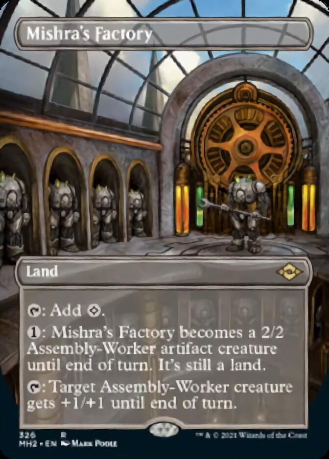 Mishra's Factory (Borderless Alternate Art) [Modern Horizons 2] | Fandemonia Ltd