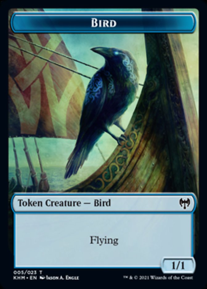 Bird Token [Kaldheim Tokens] | Fandemonia Ltd