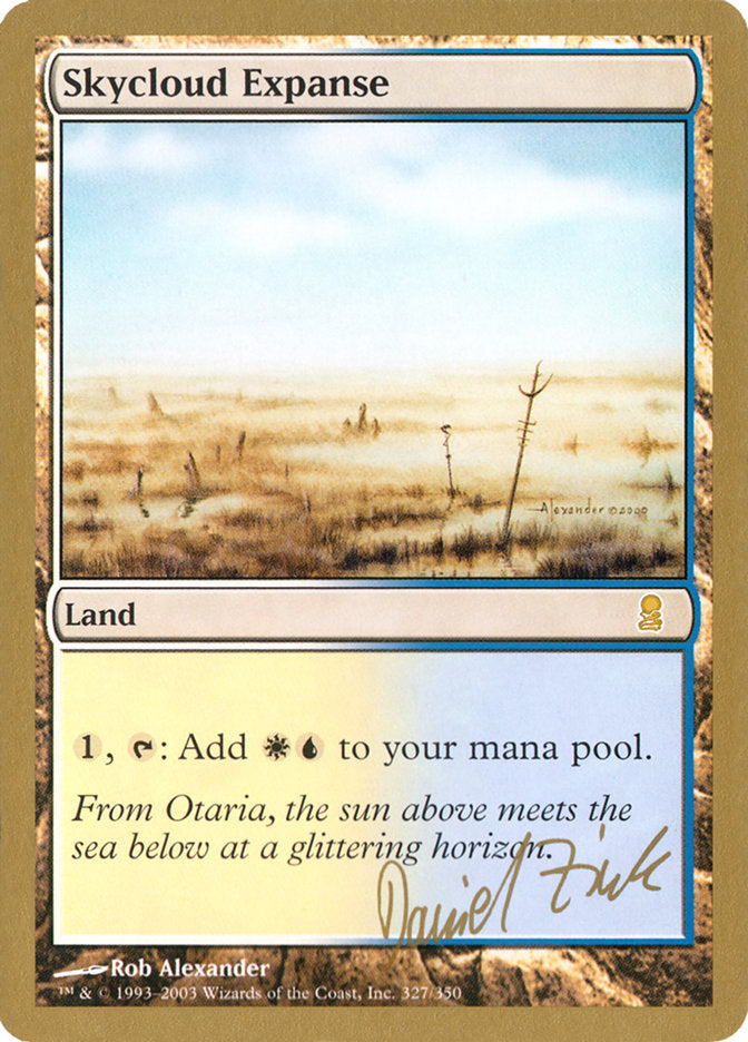 Skycloud Expanse (Daniel Zink) [World Championship Decks 2003] | Fandemonia Ltd