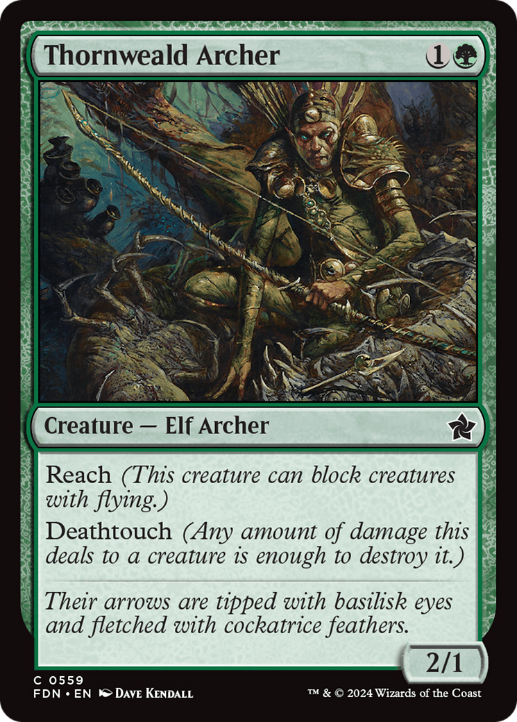 Thornweald Archer [Foundations] | Fandemonia Ltd