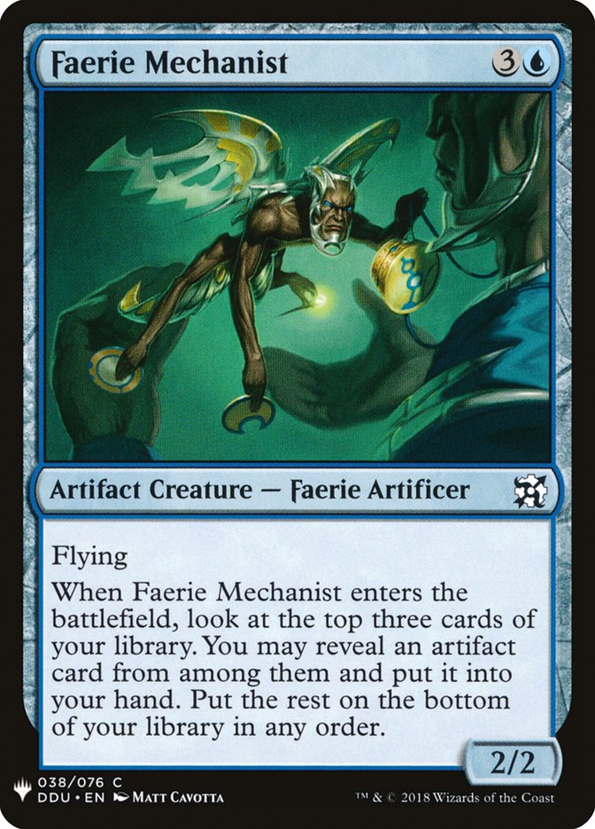 Faerie Mechanist [Mystery Booster] | Fandemonia Ltd