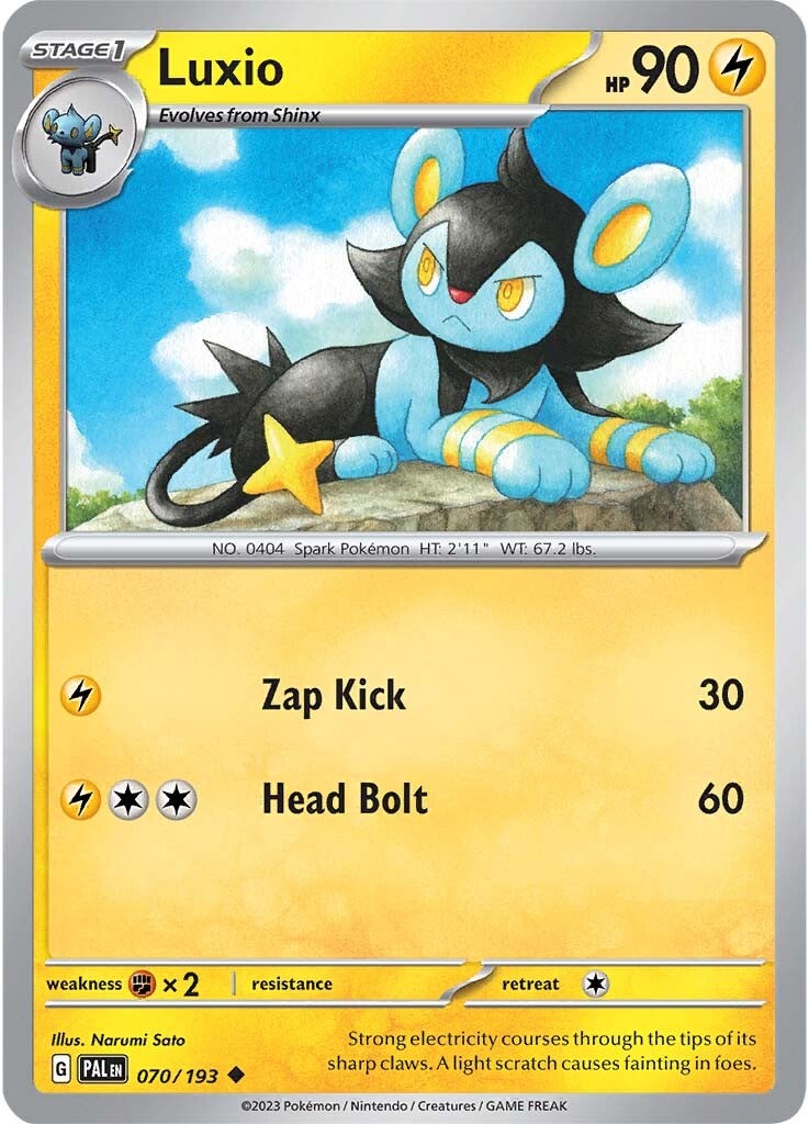 Luxio (070/193) [Scarlet & Violet: Paldea Evolved] | Fandemonia Ltd