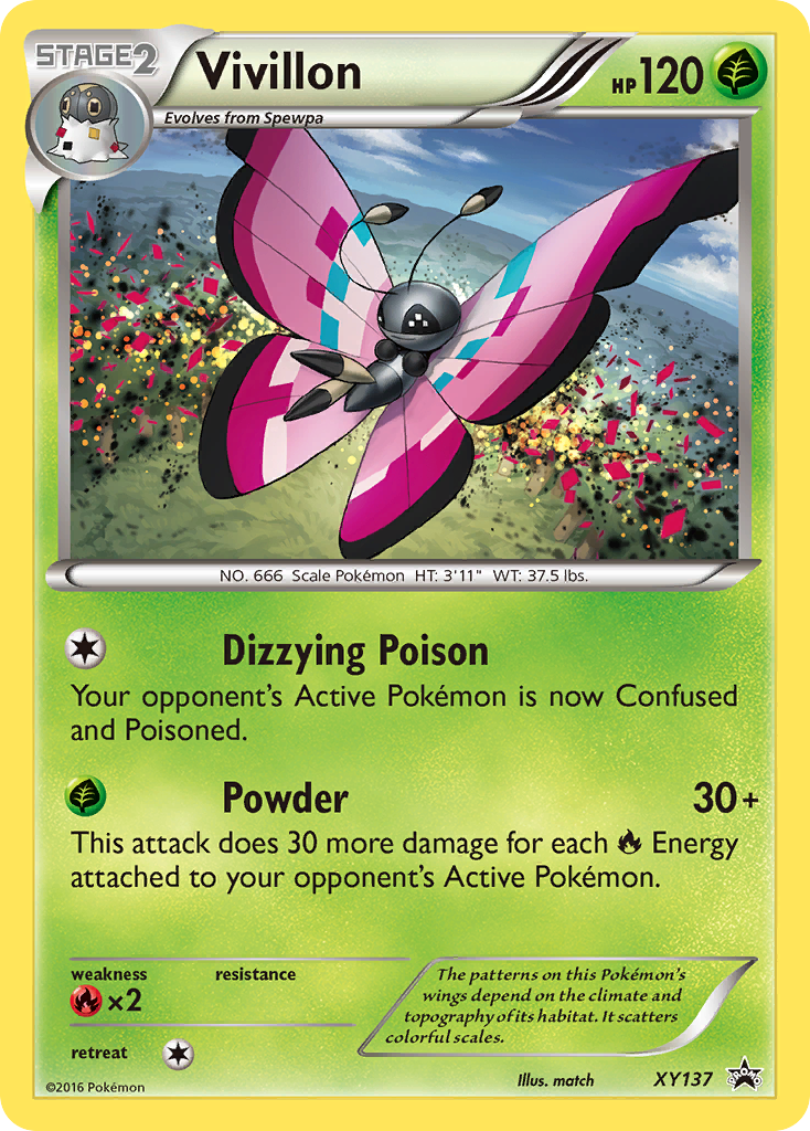 Vivillon (XY137) [XY: Black Star Promos] | Fandemonia Ltd
