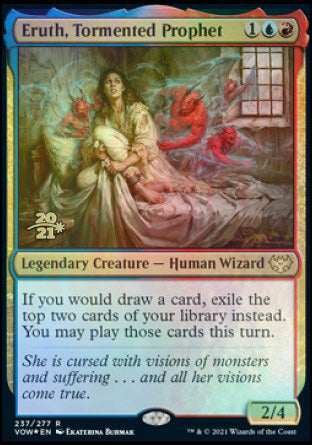 Eruth, Tormented Prophet [Innistrad: Crimson Vow Prerelease Promos] | Fandemonia Ltd